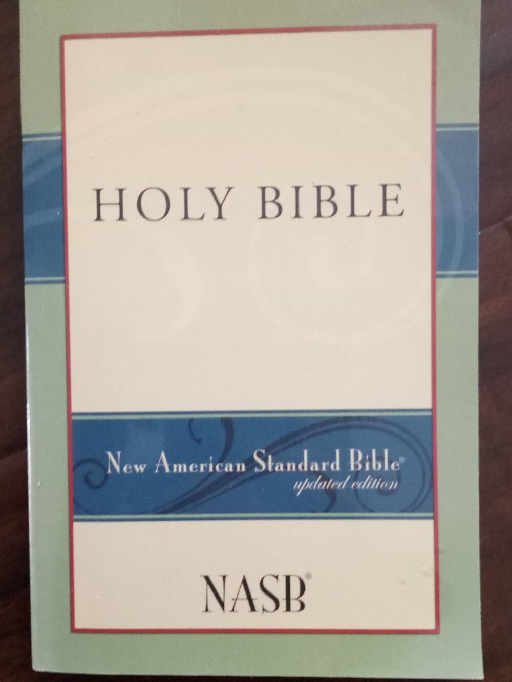 The New American standard Bible